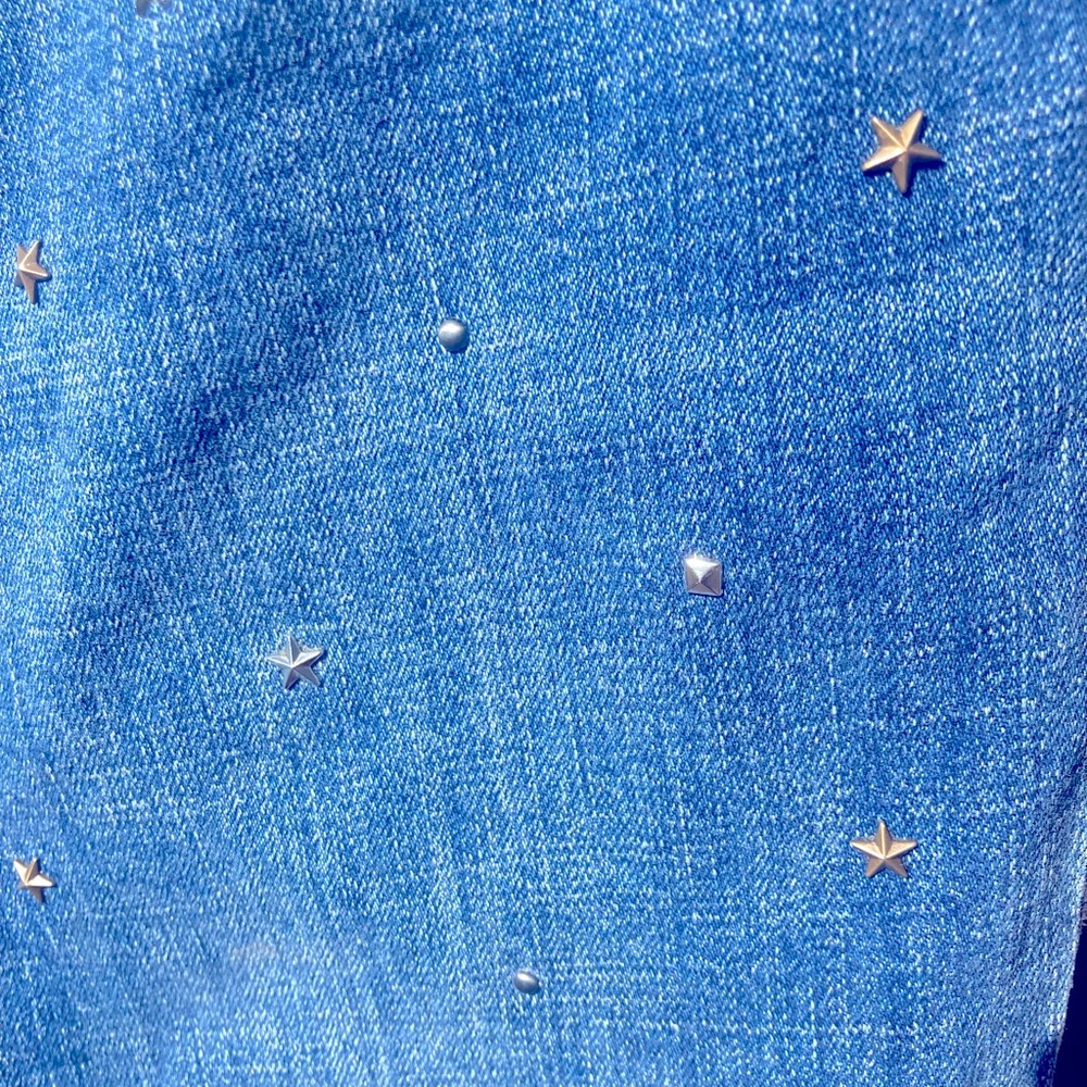 Women’s Gap 1969 Best Girlfriend Studded Ankle 5-Pocket Jeans 31T
